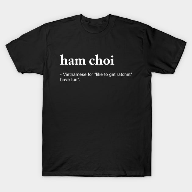 i love ham choi T-Shirt by brighterdays